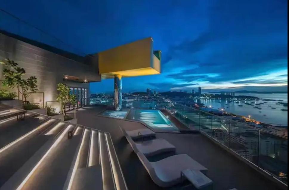The Edge Central Pattaya Seaview With Infinity Pool & Free Netflix Dış mekan fotoğraf