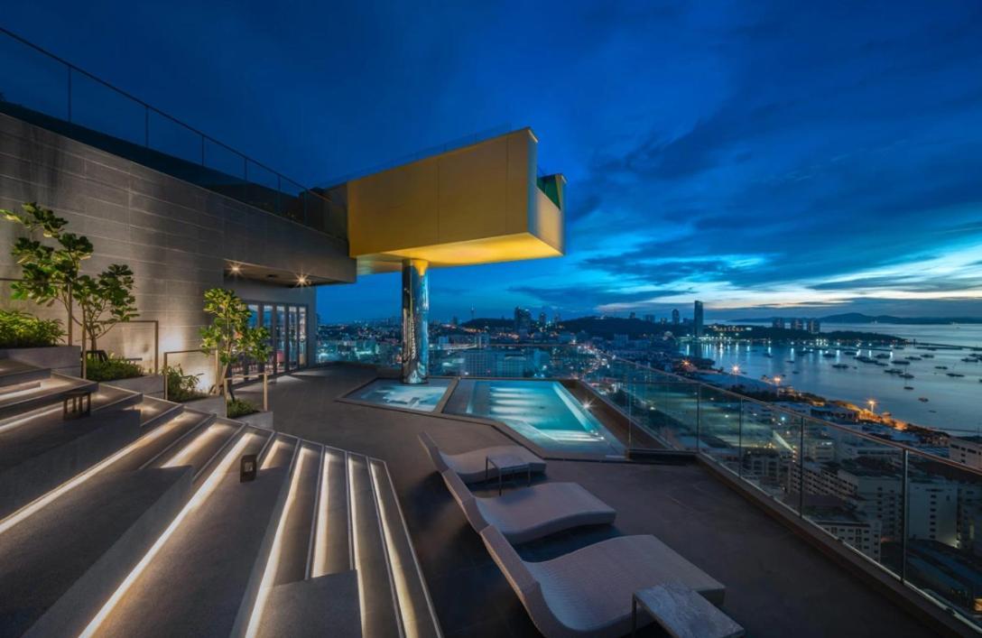 The Edge Central Pattaya Seaview With Infinity Pool & Free Netflix Dış mekan fotoğraf