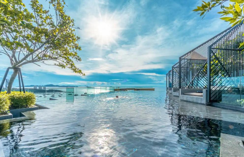 The Edge Central Pattaya Seaview With Infinity Pool & Free Netflix Dış mekan fotoğraf