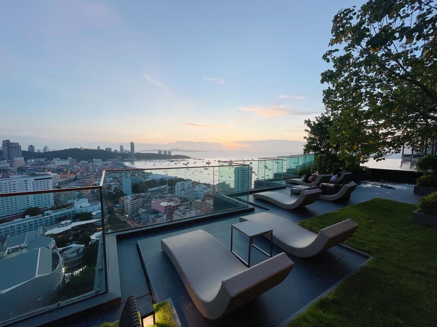 The Edge Central Pattaya Seaview With Infinity Pool & Free Netflix Dış mekan fotoğraf